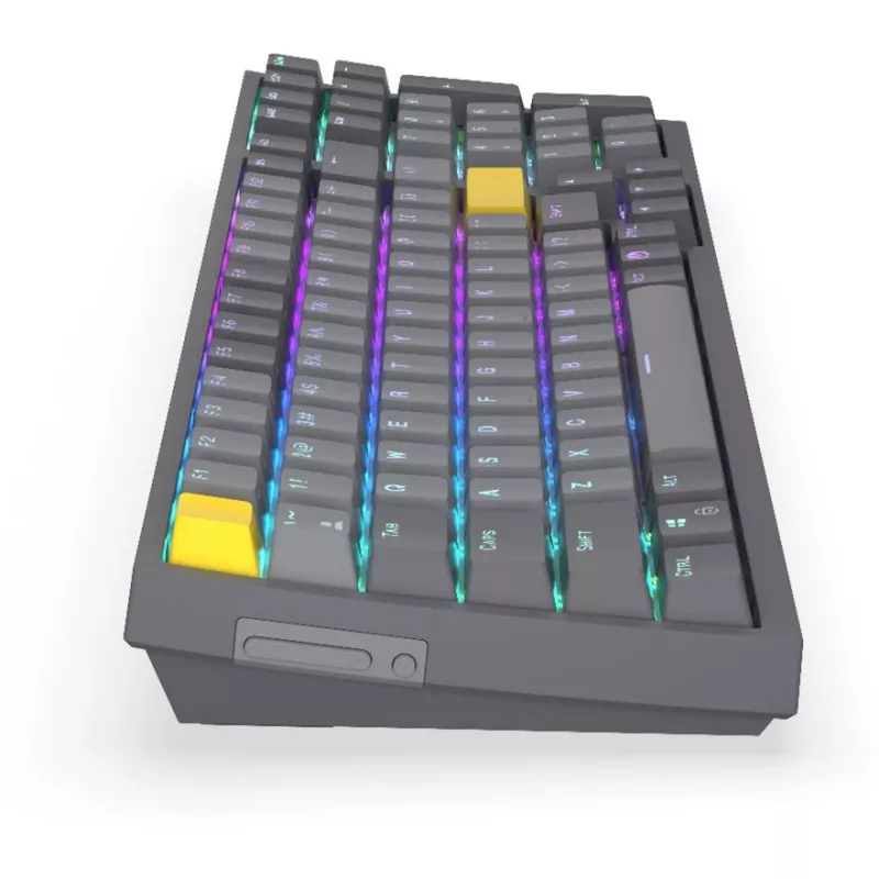 Celeris 1800, žaidimų klaviatūra pilka, JAV išdėstymas, ENDORFY Yellow (Gateron)