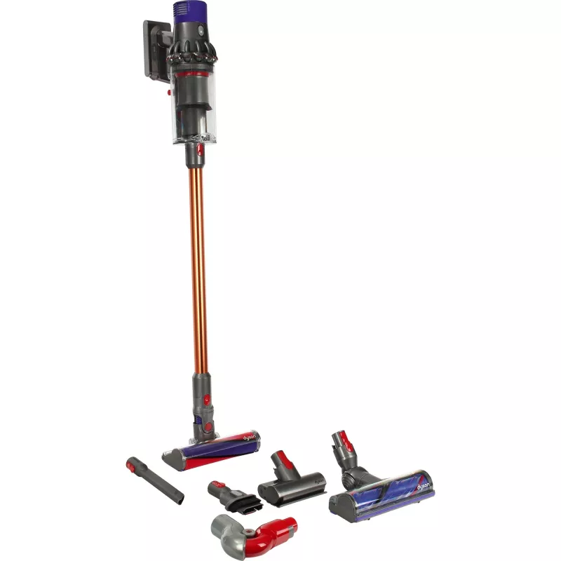 Dyson Cyclone V10 Absolute 2-in-1 stick vacuum baterija Dry Bagless Copper, Nickel