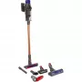 Dyson Cyclone V10 Absolute 2-in-1 stick vacuum baterija Dry Bagless Copper, Nickel