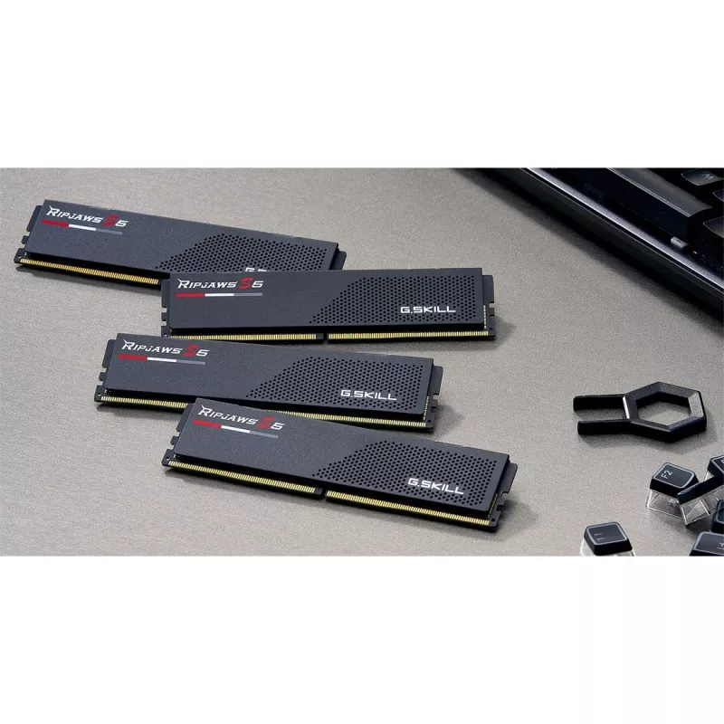 G.Skill | Ripjaws S5 | 32 komplektas (16GBx2) GB | DDR5 | 6000 MHz | PC/serveriams | Registruotas No | ECC No | F5-6000J3040F16GX2-RS5K