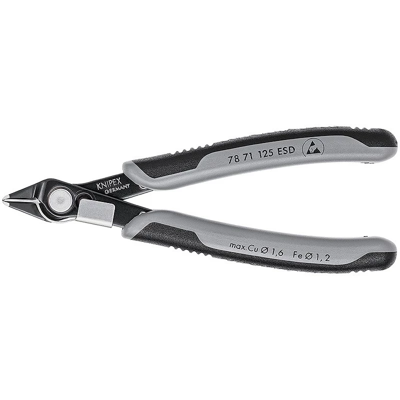 Knipex 78 71 125 ESD žnyplės Įstrižosios žnyplės