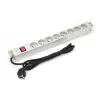 DIGITUS Professional a-19-STRIP-2-IMP - maitinimo skirstytuvas (montuojamas stove) - kintamoji srovė 250 V - įvesties maitinimo šaltinis - išvestis