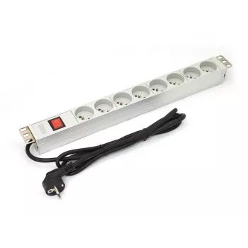 DIGITUS Professional a-19-STRIP-2-IMP - maitinimo skirstytuvas (montuojamas stove) - kintamoji srovė 250 V - įvesties maitinimo šaltinis - išvestis