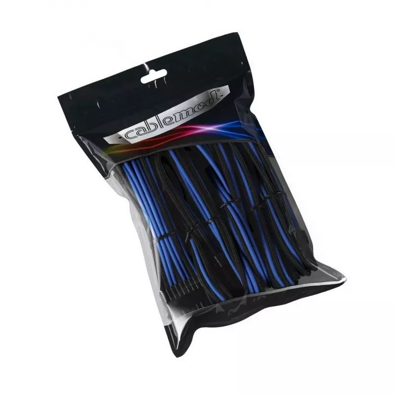 Vidinis maitinimo laidas CableMod CM-PCAB-BKIT-NKKB-3PK-R juodas mėlynas 250 mm