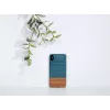 man and wood išmaniojo telefono dėklas iPhone XS Max – džinsinė juoda