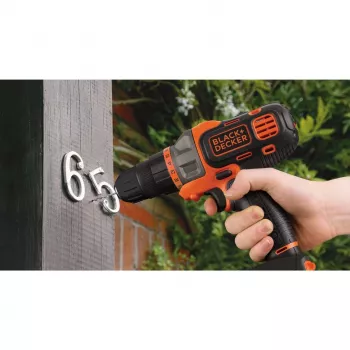 Osciliuojantis daugiafunkcis įrankis Black & Decker MT218K-QW juoda, oranžinė 8500 OPM
