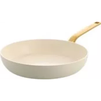 Universali keptuvė GreenPan Evolution apvali 30 cm, kreminė, be PFAS