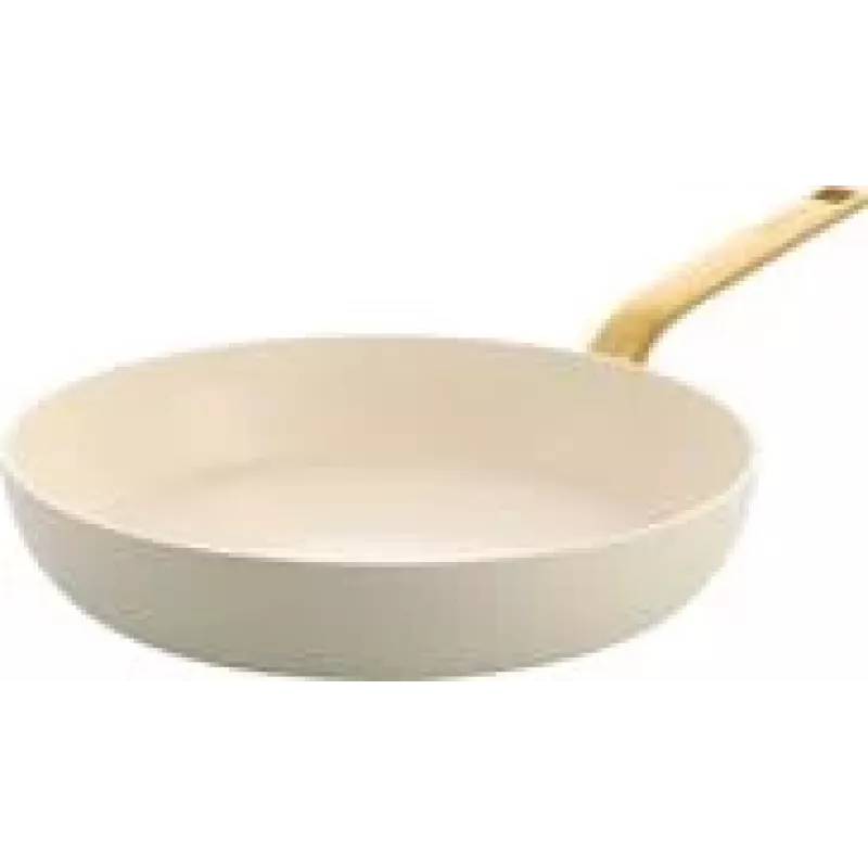 Universali keptuvė GreenPan Evolution apvali 30 cm, kreminė, be PFAS