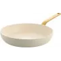 Universali keptuvė GreenPan Evolution apvali 30 cm, kreminė, be PFAS