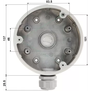 Laikiklis Hikvision DS-1280ZJ-PT6