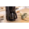 Drip coffee maker Bosch TKA2M113, 1.25 L vandens talpa, 15 puodelių, juoda