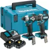 Belaidis grąžto ir smūginio sukuvo rinkinys Makita DDF487 ir DTD157 18V Li-Ion 2×2,0Ah (DLX2423AJ)