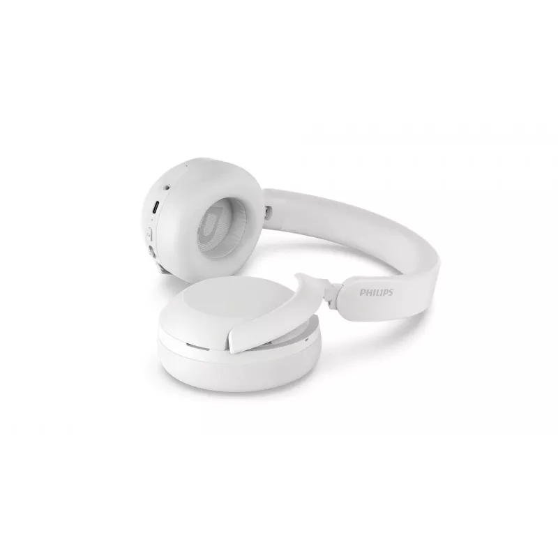 Philips TAH8000EWT/00 ausinės / laisvų rankų įranga Belaidis Galvos lankelis Skambučiai / Muzika USB Type-C Bluetooth Balta