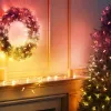 Twinkly Candies LED Kalėdų eglutės lemputės TWKC100RGB-T 6 M, žvakės formos