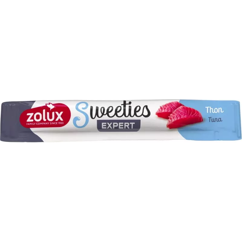 Pasta katėms ZOLUX Sweeties Tuna 14 g — tuno skonio pasta