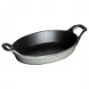 Oval mini baking and casserole dish Staub 250 ml Graphite