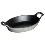 Oval mini baking and casserole dish Staub 250 ml Graphite