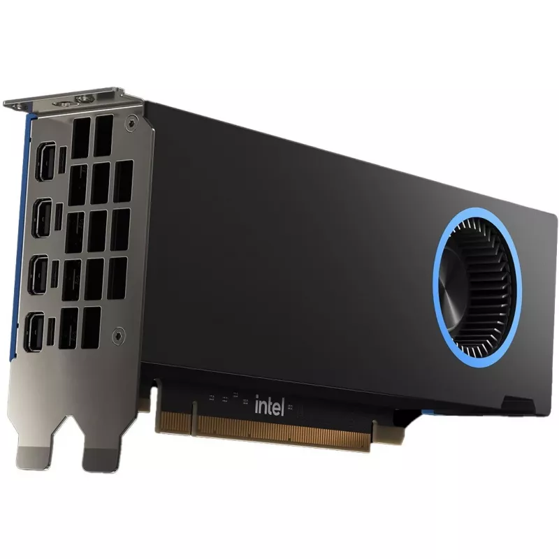 Grafikos plokštė INTEL Arc Pro B50 — 16 GB GDDR6, 128 bitų, PCIe 5.0, aktyvus aušinimas
