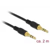 Garso kabelis 3,5 mm DeLOCK 85549 2 m juodas