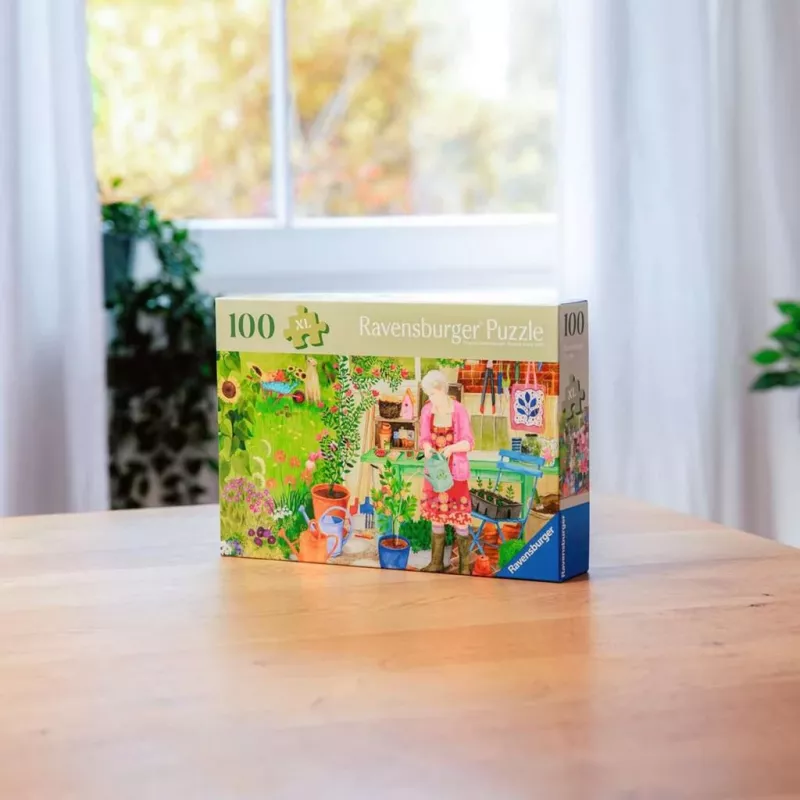 Dėlionė Ravensburger Puzzle XL Garden - 100 dalių, per didelės dalys