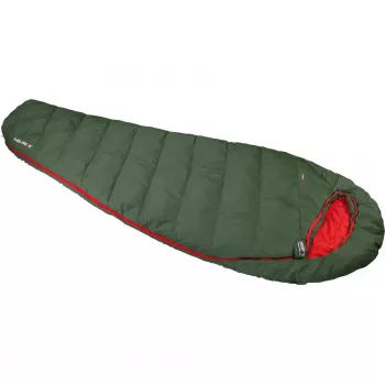 mummy sleeping bag Pak 1000 ECO (Dark Green/Raudona)