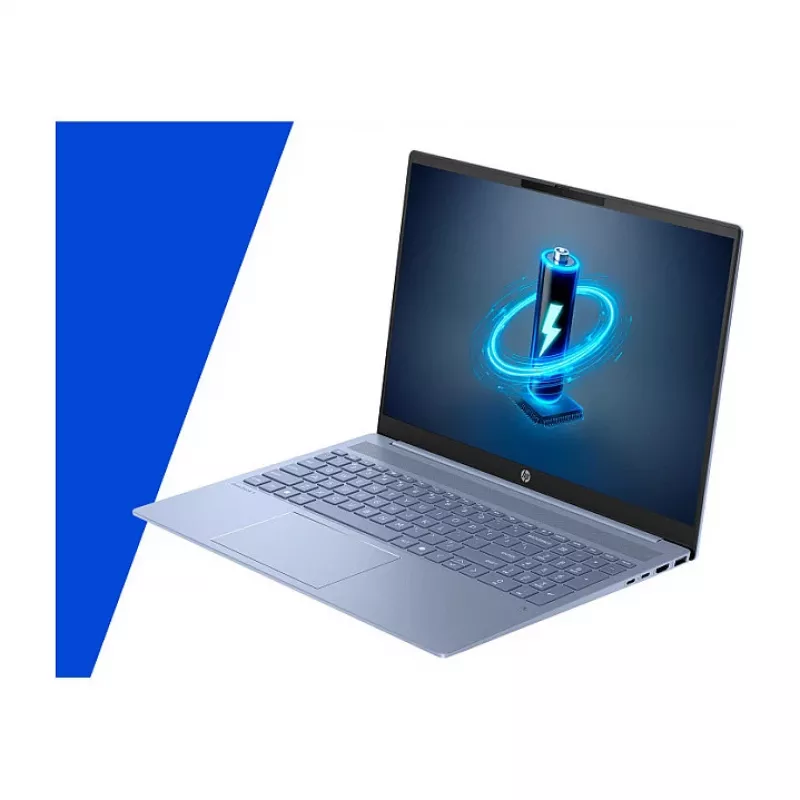 HP OmniBook 5 AI 16 2K Core Ultra 5 225U 16GB/512GB SSD Win11 Home - Dangaus mėlyna - 16-af1454ng - klaviatūros išdėstymas gali būti vokiškas