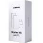 Starterkit, skirtas Samsung Galaxy S26 Ultra – permatomas apsauginis dėklas, neatspindinti ekrano plėvelė, 25W įkroviklis