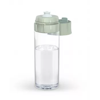 Daugkartinio naudojimo vandens butelis BRITA Fill&Go Vital 600 ml su integruotu MicroDisc filtru, žalias
