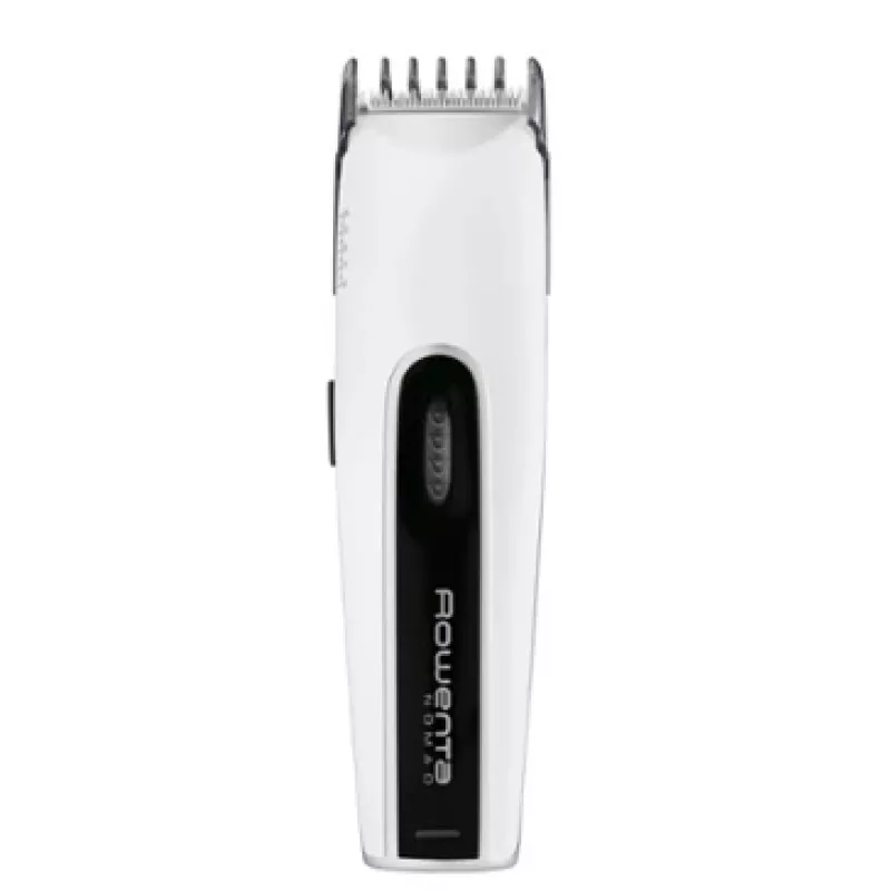 Rowenta TN1400F0 plaukų kirpimo mašinėlė, belaidė, 19 ilgio pakopų, balta/juoda