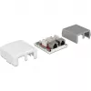 Paviršinis lizdas 2 x RJ-45 DeLOCK 86197