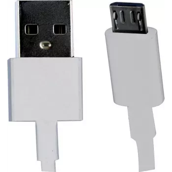 USB duomenų kabelis Xiaomi Micro USB 1 m, baltas
