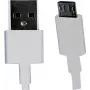 USB duomenų kabelis Xiaomi Micro USB 1 m, baltas