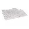 CHERRY KC 1000 SC laidinė išmaniųjų kortelių klaviatūra, šviesiai pilka, USB, QWERTY UK