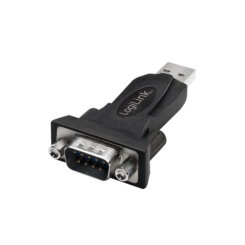 LogiLink AU0002F RS-232 USB 2.0 adapteris, laidas, juodas
