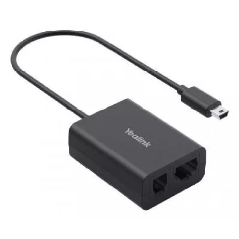 EHS adapter Yealink EHS62 — ausinių / laisvų rankų įrangos priedas, juodas