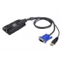 ATEN USB į VGA per Cat5e/6 KVM adapterio laidas (CPU modulis), su virtualios laikmenos palaikymu