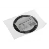 DEMCiflex dulkių filtras 80 mm, apvalus – juodas/juodas