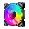 Gamemax | Ventiliatorius korpusui | DUAL RING INFINITY | Juodas