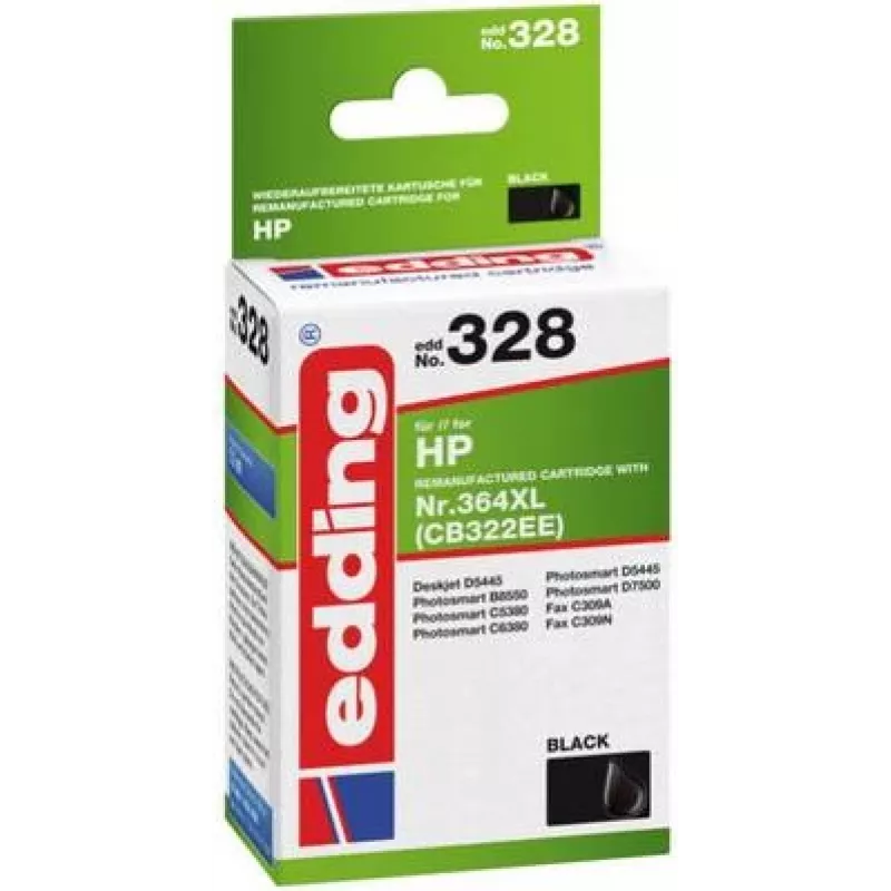 Edding 18-328 spausdinimo eksploatacinė medžiaga, juoda
