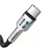 USB-C į USB-C kabelis Baseus CATJK-C01, USB 3.2 Gen 1, 1 m, juodas