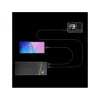 USB kabelis Green Cell KABGC22 USB 2.0 1,2 m USB A USB C Juodas