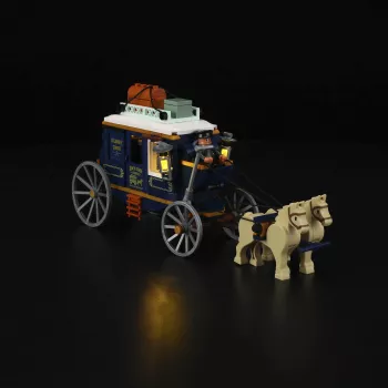 Treasure Stagecoach, konstrukcinis žaislas