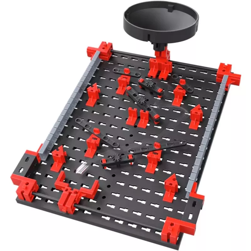 Konstrukcinis žaislas Fischertechnik Build Your Own Game 564067 – edukacinis interaktyvus rinkinys