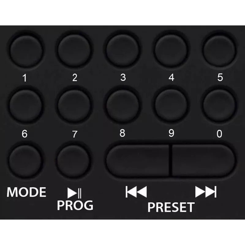 Blaupunkt PR5BL radijas Analoginis Juoda, Mėlyna