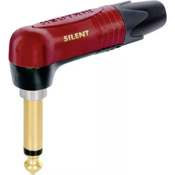 Neutrik NP2RX-AU-SILENT laido jungtis kištukas juoda - bronzinė - raudona (NP2RX-AU-SILENT)