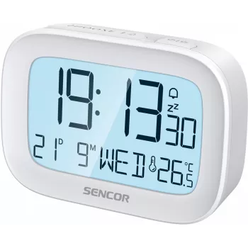 Skaitmeninis žadintuvas SENCOR SRC 2200 su LED ekranu ir atsarginiu baterijos maitinimu