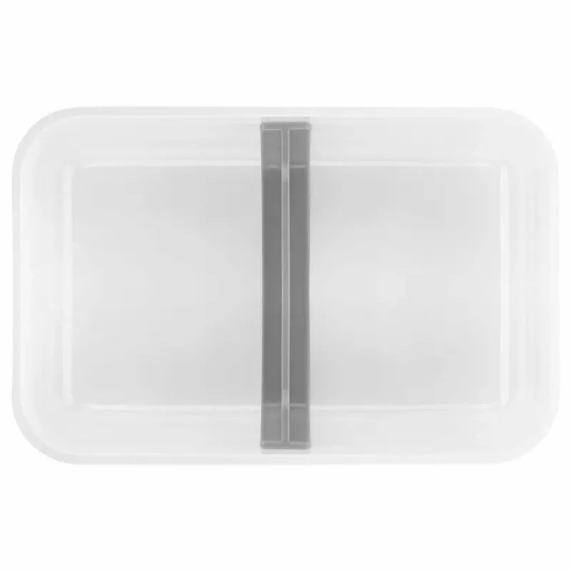 Pietų dėžutė ZWILLING FRESH & SAVE 1 L, plastikinė su silikoniniu sandarikliu, pilka/baltas