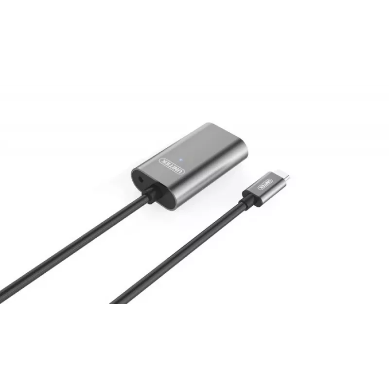 USB kabelis UNITEK U305A 5 m USB 3.2 Gen 1 USB C pilkas
