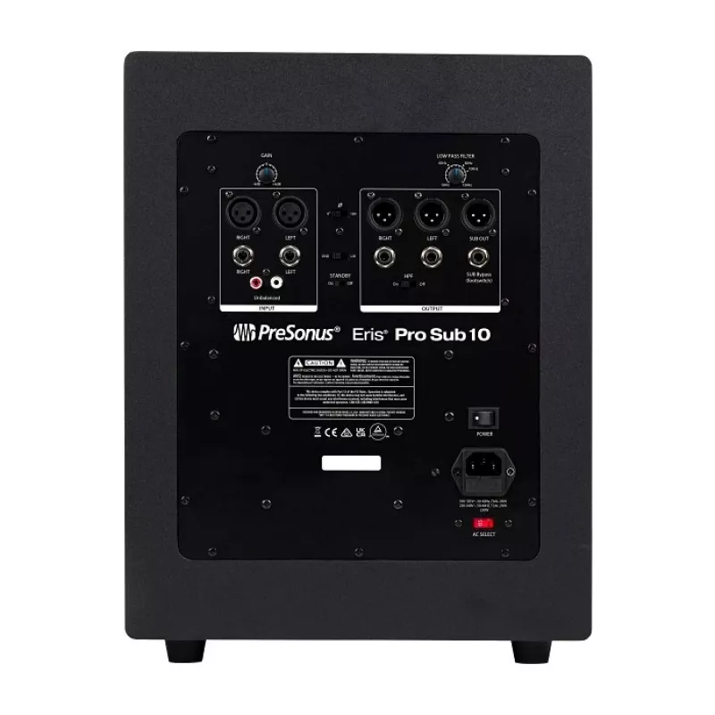 PreSonus Eris Pro Sub10 - Aktyvus žemų dažnių garsiakalbis