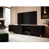 Cama RTV spintelė PAFOS 200x42x52 juodas matinis